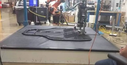 carbon material to print auto parts