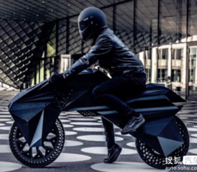 3D打印在摩托车上的应用！