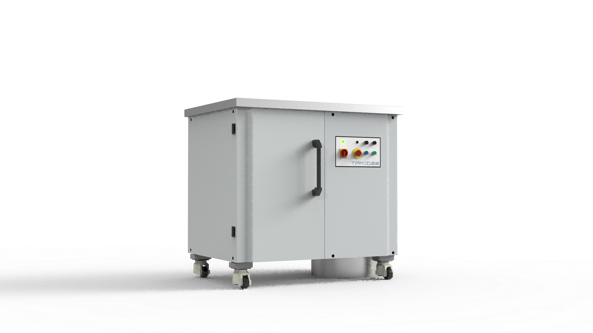 Open Breakout Station (OBS) for SLS 3D printing powder cleaning