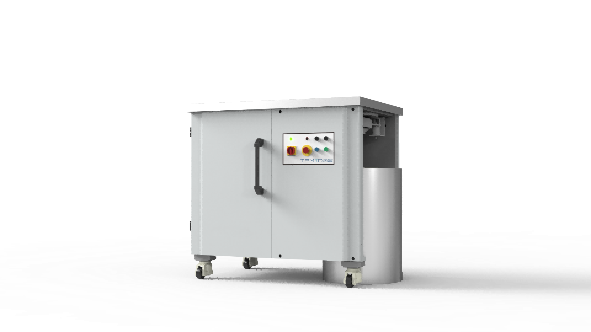 Open Breakout Station (OBS) for SLS 3D printing powder filtration