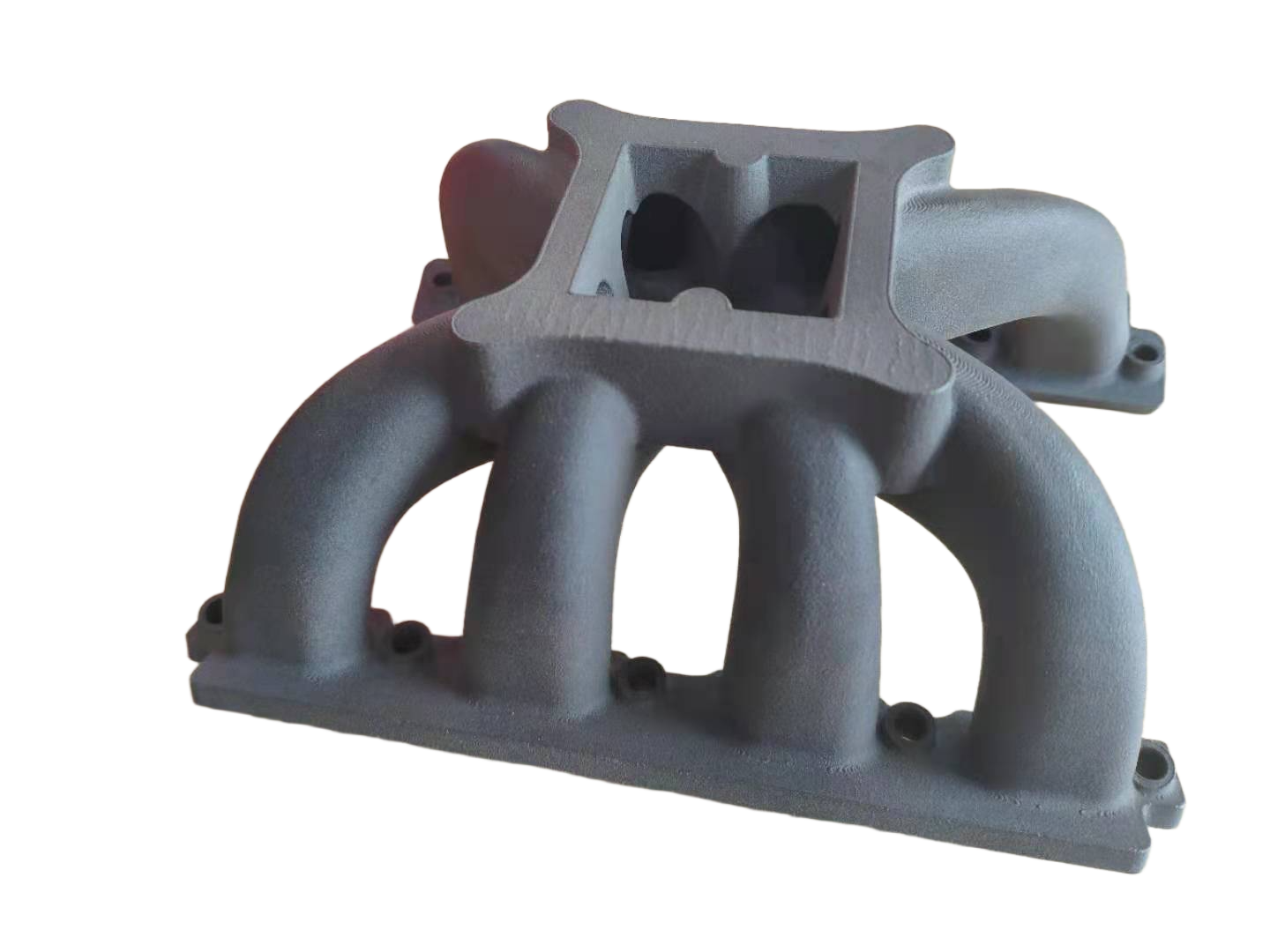 3D printed car part- intake manifold with TPM3D PA6X BLK material