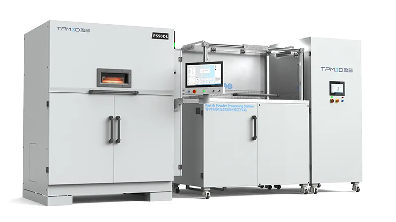 P550DL 3D Printer+Parts and Powder Processing Station-TPM3D