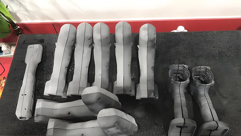 TTI 3D printed parts for rapid prototyping