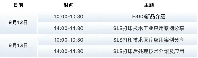 盈普展台将进行4场不同主题的技术演讲