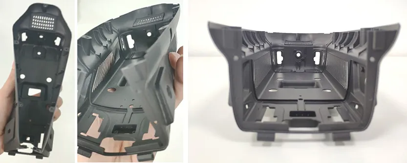 盈普Precimid1172Pro GF30 BLK打印的无人机外壳(厚度仅为0.8mm)