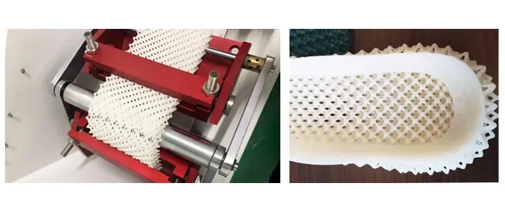 江苏集萃使用TPU打印的晶格结构折弯测试与鞋中底