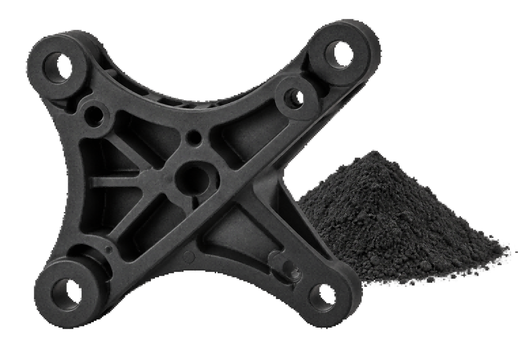 PA12 GF BLK-02 powder material for CF250 sls 3d printer